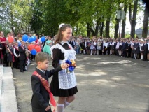 торжественные линейки прошли во всех образовательных учреждениях Демидовского района - фото - 34