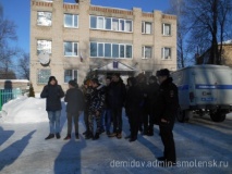 студенческий десант в Демидовском районе - фото - 4