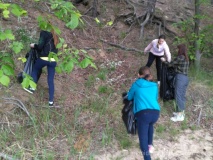 школьники очистили от мусора берег озера Сапшо - фото - 4