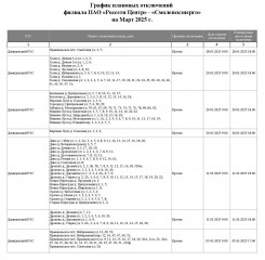 «смоленскэнерго» информирует о проведении плановых ремонтных работ в марте 2025 года - фото - 3