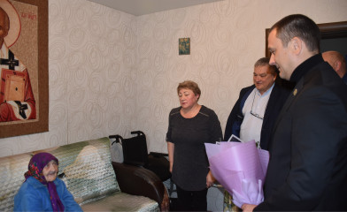 95-летний юбилей отметила жительница деревни Заболотье— Вера Емельяновна Желнова - фото - 3