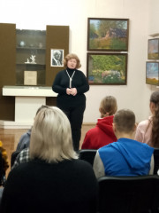 воспитанники Демидовской школы- интернат побывали в Демидовском историко-краеведческом музее - фото - 4