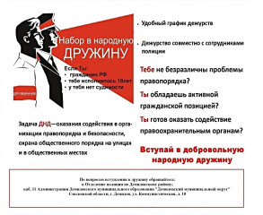 набор в народную дружину - фото - 1